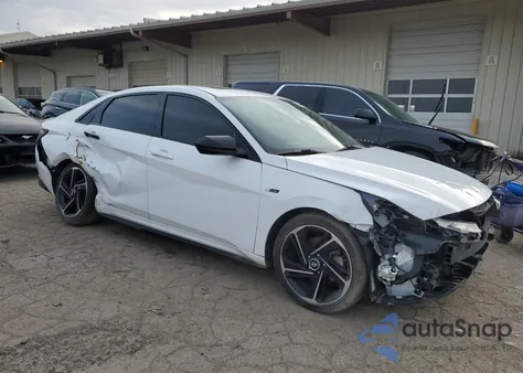 2022 Hyundai Elantra N Line from USA, damaged, VIN KMHLR4AF6NU239044